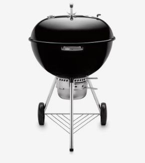 Weber Kettle Premium Black Charcoal Grill Weber Kettle Premium Black Charcoal Grill