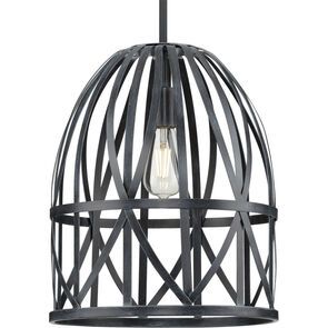 Chastain Black Oak 1 Lt Pendant (DISPLAY ONLY)