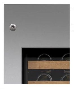 Sub Zero Stainless Steel Tubular Handle Door Panel Left Hinge IW30 (DISPLAY ONLY)