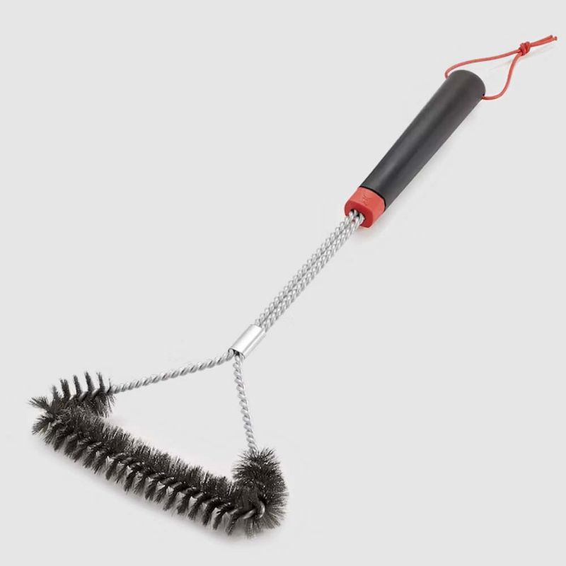 18" Three-Sided Grill Brush