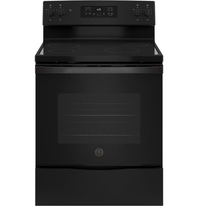 General Electric Freestanding Black Electric Range (DISPLAY ONLY)