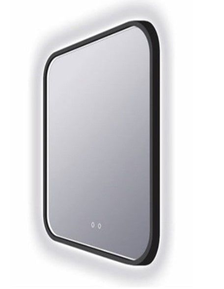 Eminence Black Electric Lighted Mirror (DISPLAY ONLY) Eminence Black Electric Lighted Mirror (DISPLAY ONLY)
