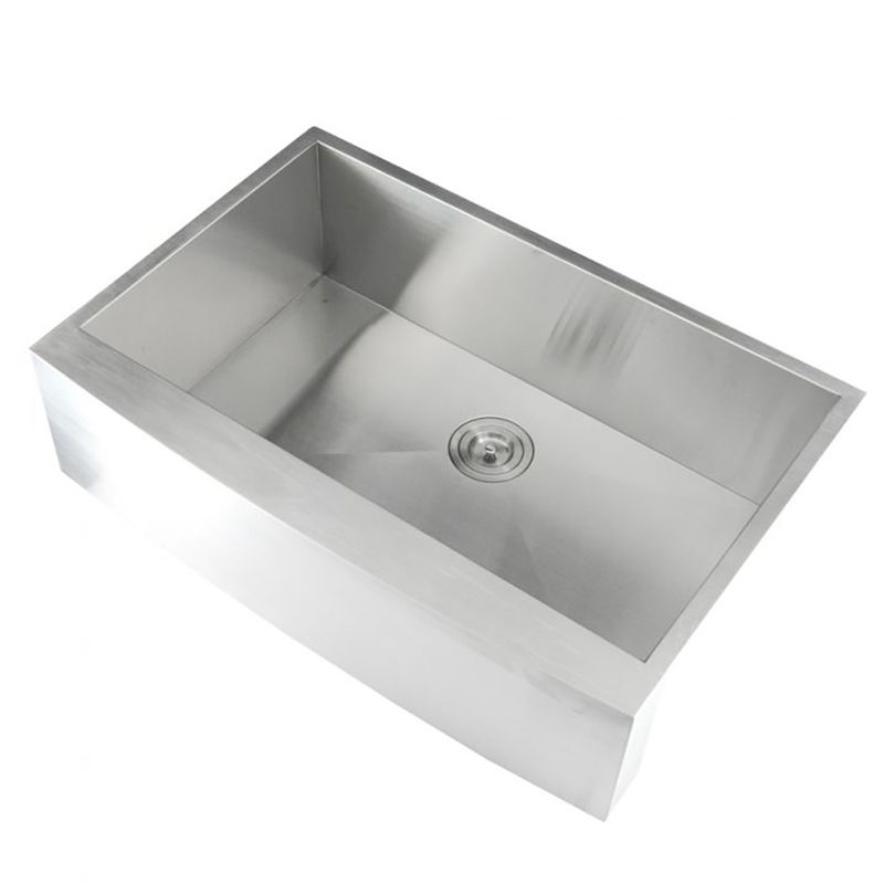 Apron Ledge Lenova 16 Gauge Stainless Steel Sink (DISPLAY ONLY) Apron Ledge Lenova 16 Gauge Stainless Steel Sink (DISPLAY ONLY)