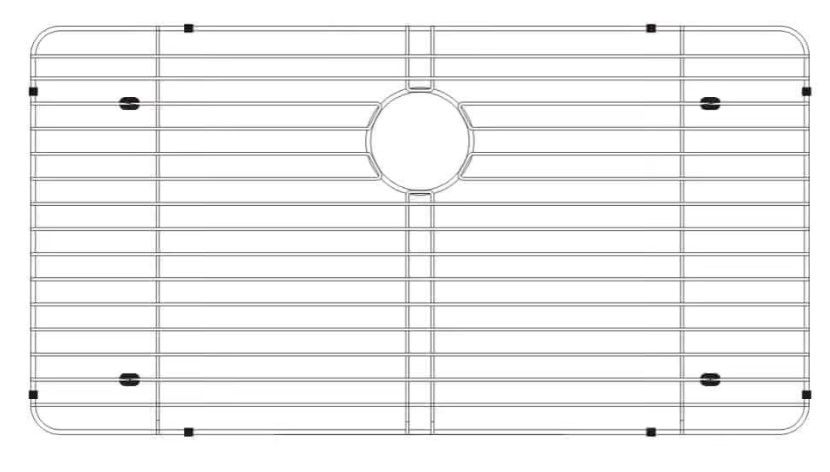 Stainless Sink Grid (DISPLAY ONLY)