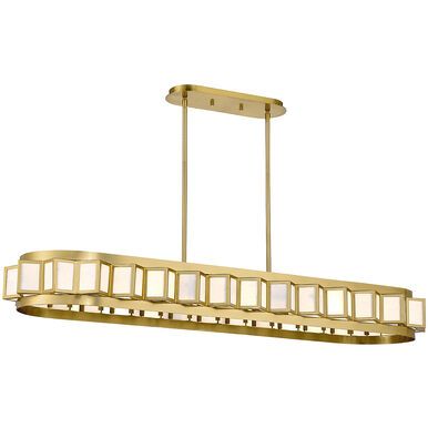 Gideon Warm Brass 8 Lt Chandelier (DISPLAY ONLY) Gideon Warm Brass 8 Lt Chandelier (DISPLAY ONLY)