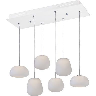 Puffs White 6 Lt Pendant (DISPLAY ONLY) Puffs White 6 Lt Pendant (DISPLAY ONLY)
