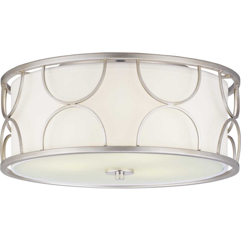 Landree Silver Ridge 3 Lt Flush Mount (DISPLAY ONLY) Landree Silver Ridge 3 Lt Flush Mount (DISPLAY ONLY)