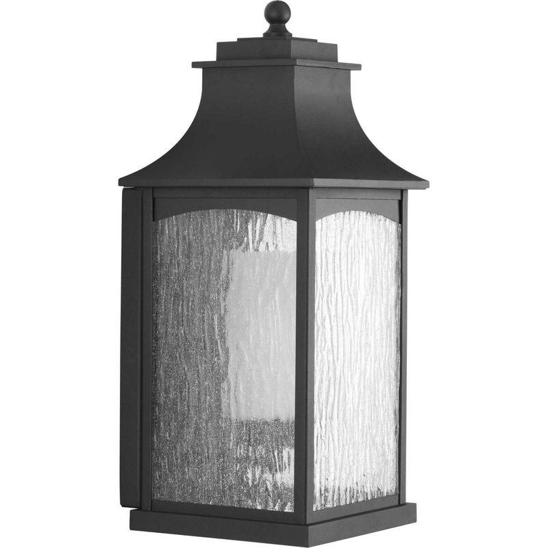 Maison Black 1 Lt Large Exterior Wall Lantern (DISPLAY ONLY) Maison Black 1 Lt Large Exterior Wall Lantern (DISPLAY ONLY)