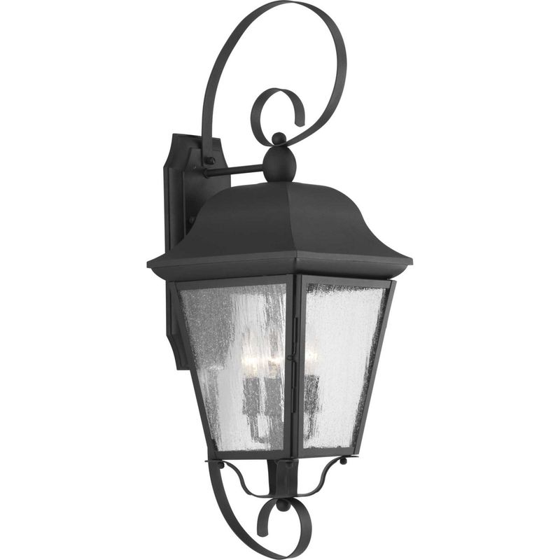 Kiawah Black Exterior 3 Lt Large Lantern Kiawah Black Exterior 3 Lt Large Lantern