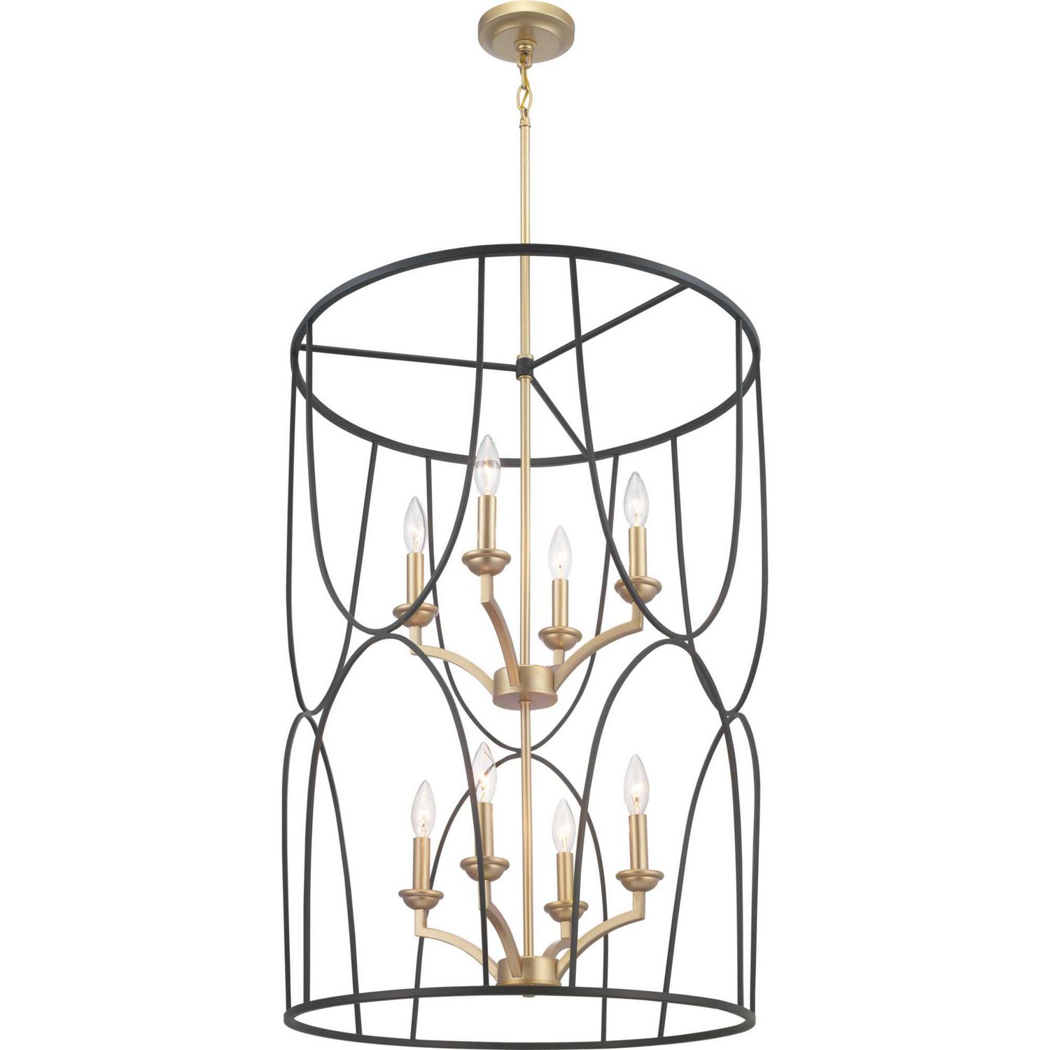 Landree Black 8 Lt Foyer (DISPLAY ONLY)
