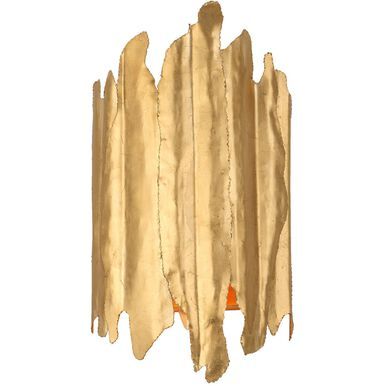 Golden Gate Gold Leaf 2 Lt Sconce (DISPLAY ONLY) Golden Gate Gold Leaf 2 Lt Sconce (DISPLAY ONLY)