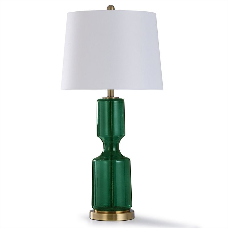 Seeded Emerald Table Lamp