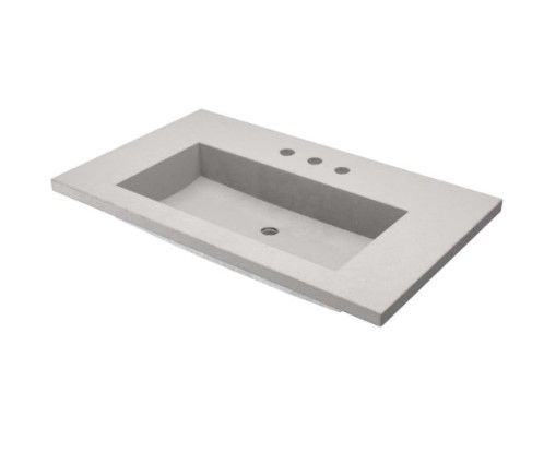 Capistrano Vanity Top W/Integral Sink (DISPLAY ONLY)