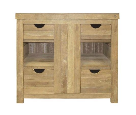 Vintners Oak Staves Chardonnay Vanity (DISPLAY ONLY)