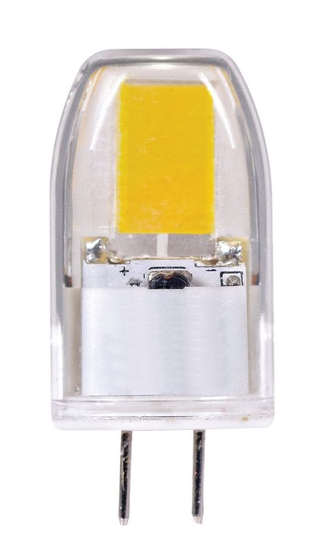 3W LED G6 3000K 120V Dimmable Clear Bulb