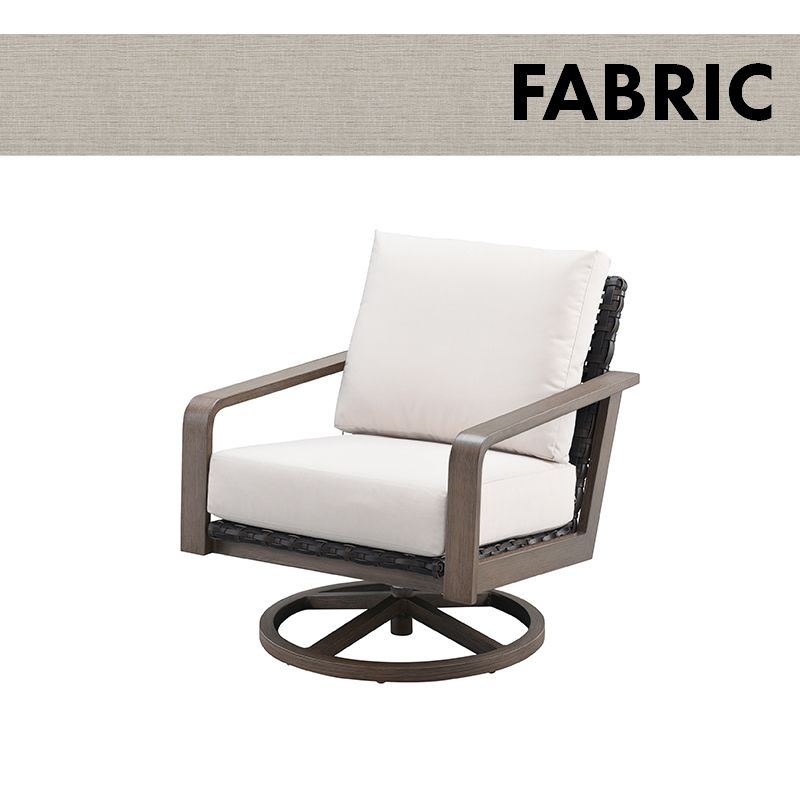 Antibes Gomer Twine Club Swivel Rocker Cushion (DISPLAY ONLY)