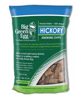 Big Green Egg Hickory Wood Chips