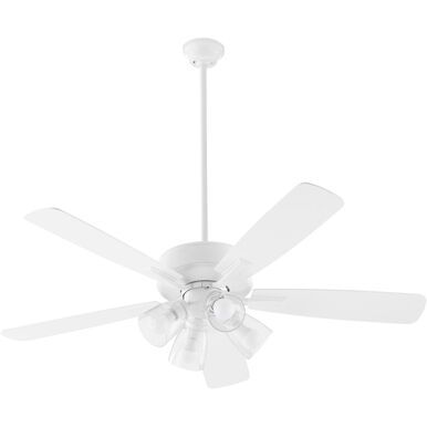 Ovation Stud Wh Fan W/4Lt Kt & Bld