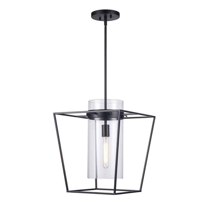 Wide Cage Black 1 Lt Pendant (DISPLAY ONLY) Wide Cage Black 1 Lt Pendant (DISPLAY ONLY)