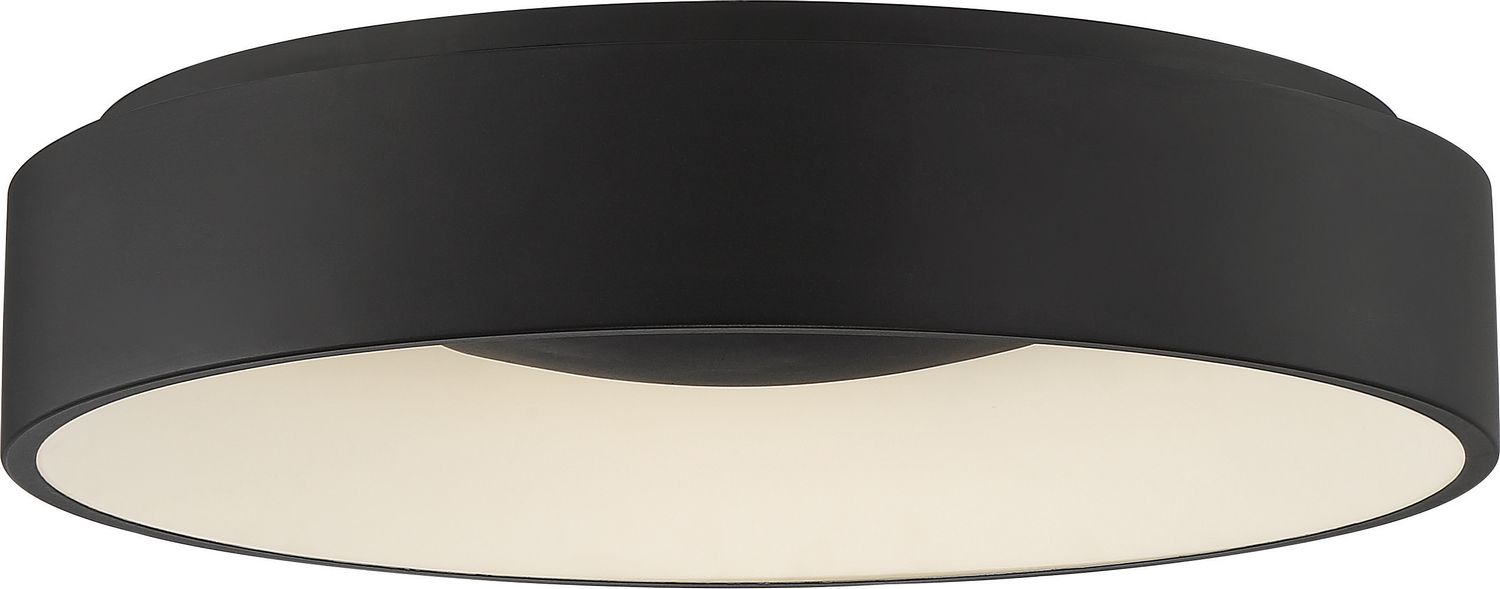 Orbit Blk 30W Led Flush Mount