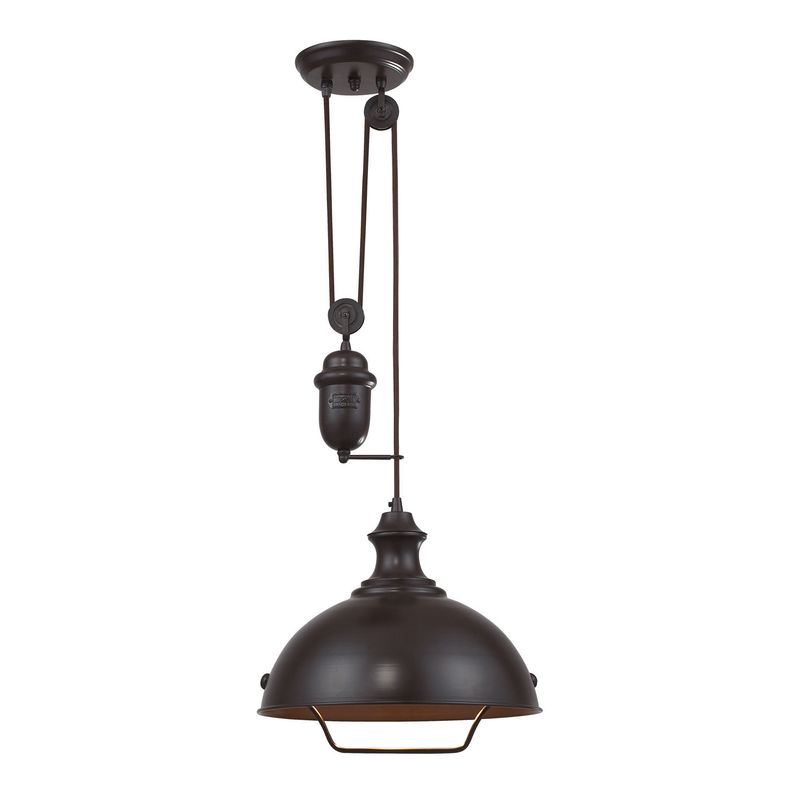 Farmhouse Oiled Bronze 1Lt Pendant (DISPLAY ONLY) Farmhouse Oiled Bronze 1Lt Pendant (DISPLAY ONLY)