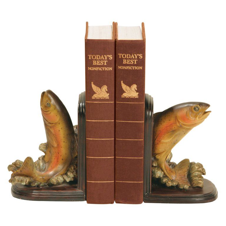 Rainbow Trout Bookends (DISPLAY ONLY) Rainbow Trout Bookends (DISPLAY ONLY)