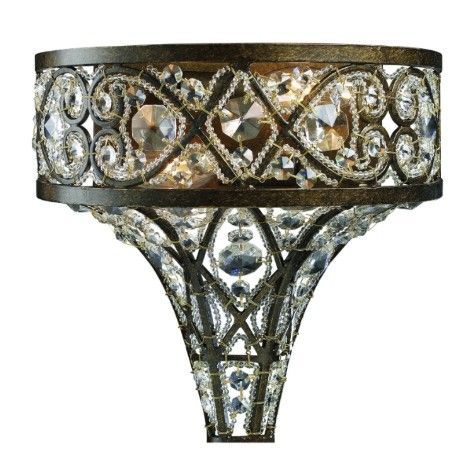 Amherst Antique Bronze 2Lt Sconce (DISPLAY ONLY) Amherst Antique Bronze 2Lt Sconce (DISPLAY ONLY)