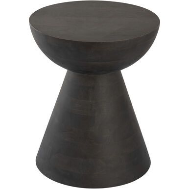 Boyd Text Wood Accent Table (DISPLAY ONLY)