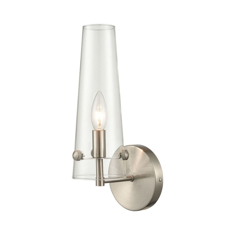 Valante Satin Nickel 1 Lt Sconce Valante Satin Nickel 1 Lt Sconce