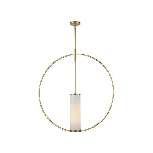 Amor Natural Brass 1 Lt Pendant