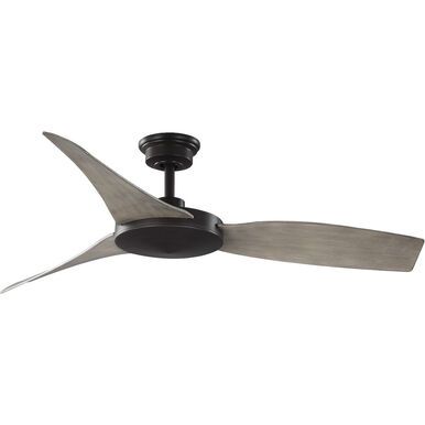 Spicer Ab Ceil Fan W/Ant Wood Blds