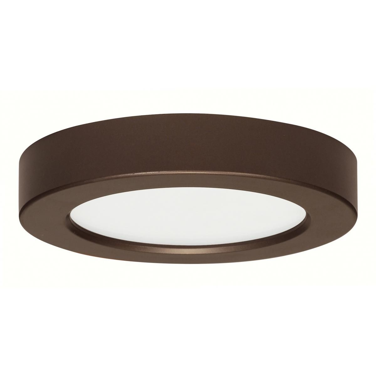 Bronze Round Led Flushmount Fixtre
