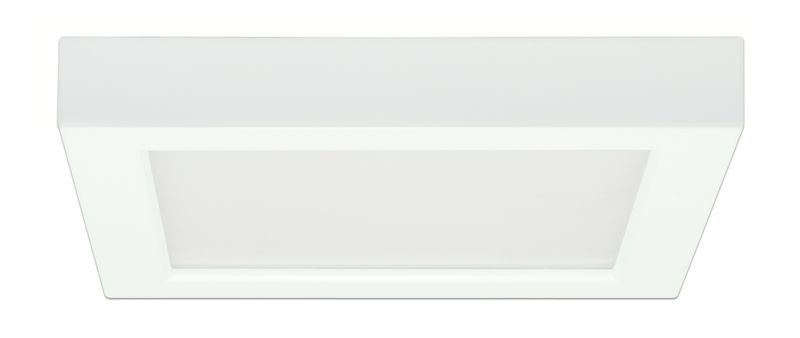 White Sq Led Flushmnt Fixture White Sq Led Flushmnt Fixture