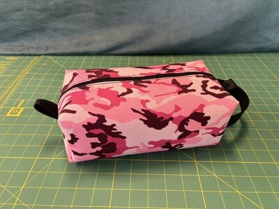 Pink Camo Cordura Dopp Bag