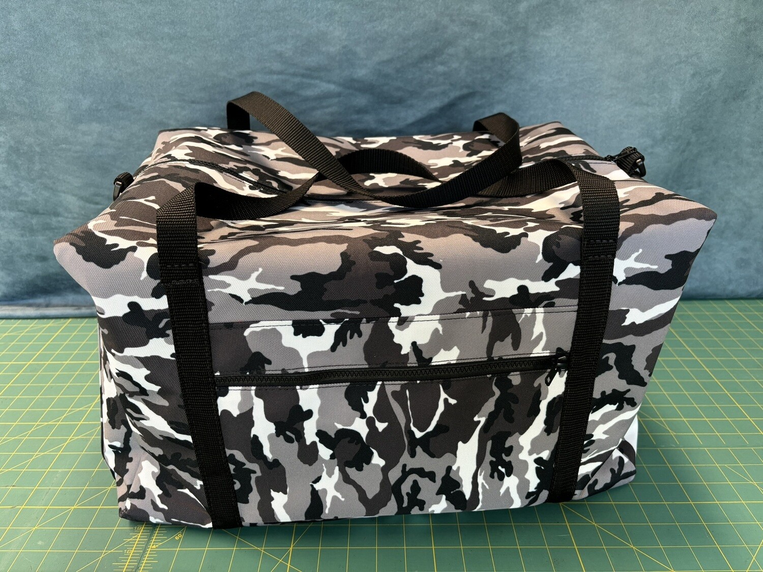 Black Camo Cordura Duffle Bag