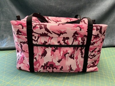 Pink Camo Cordura Duffel Bag