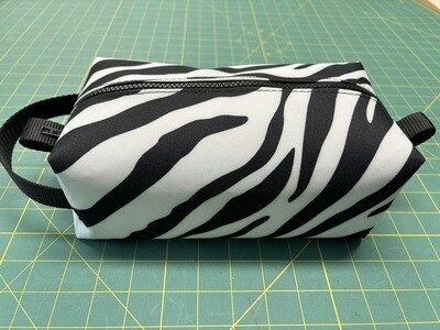 Zebra Ottertex Dopp Bag