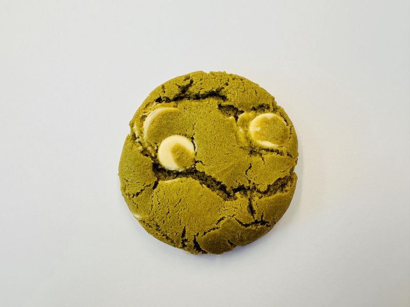 Cookie au cœur tendre - Chocolat blanc et thé matcha