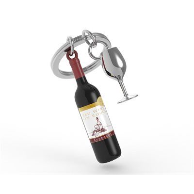 Porte-clé - Vin rouge
