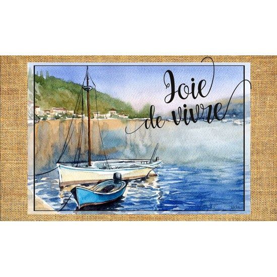 Tapis intérieur/extérieur - Joie de vivre