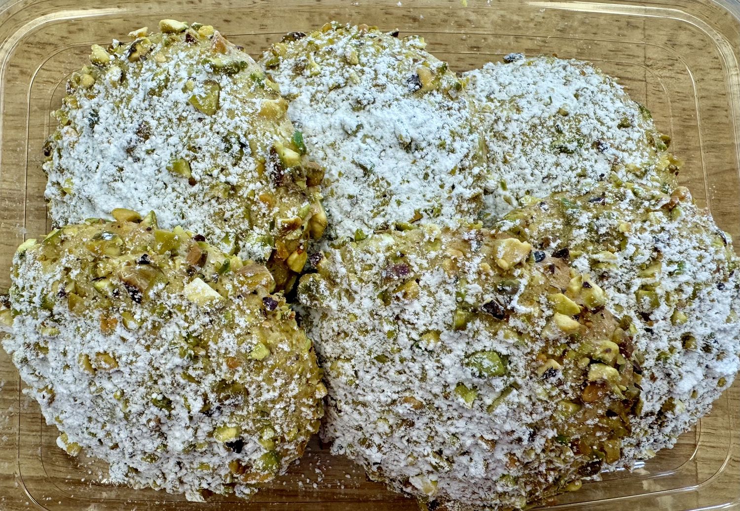 Amaretti aux pistaches - boîte, Size: Boîte de 6