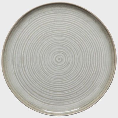 Assiette aquarius  - Sage