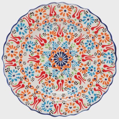Assiette Evani - Multi White - petit