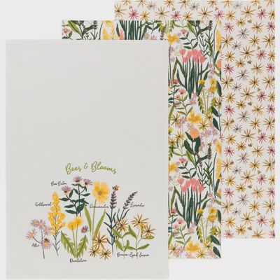 Baker&#39;s Floursack - Bees + blooms