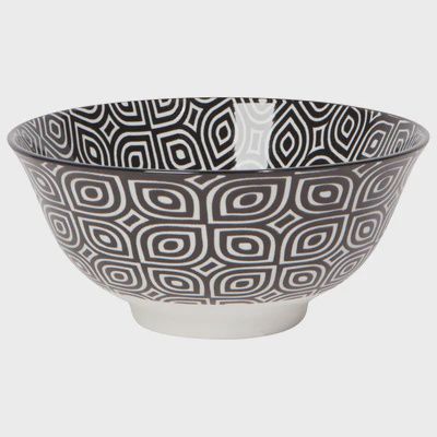 Bol Stamped 4&#39;&#39; - Black white geo
