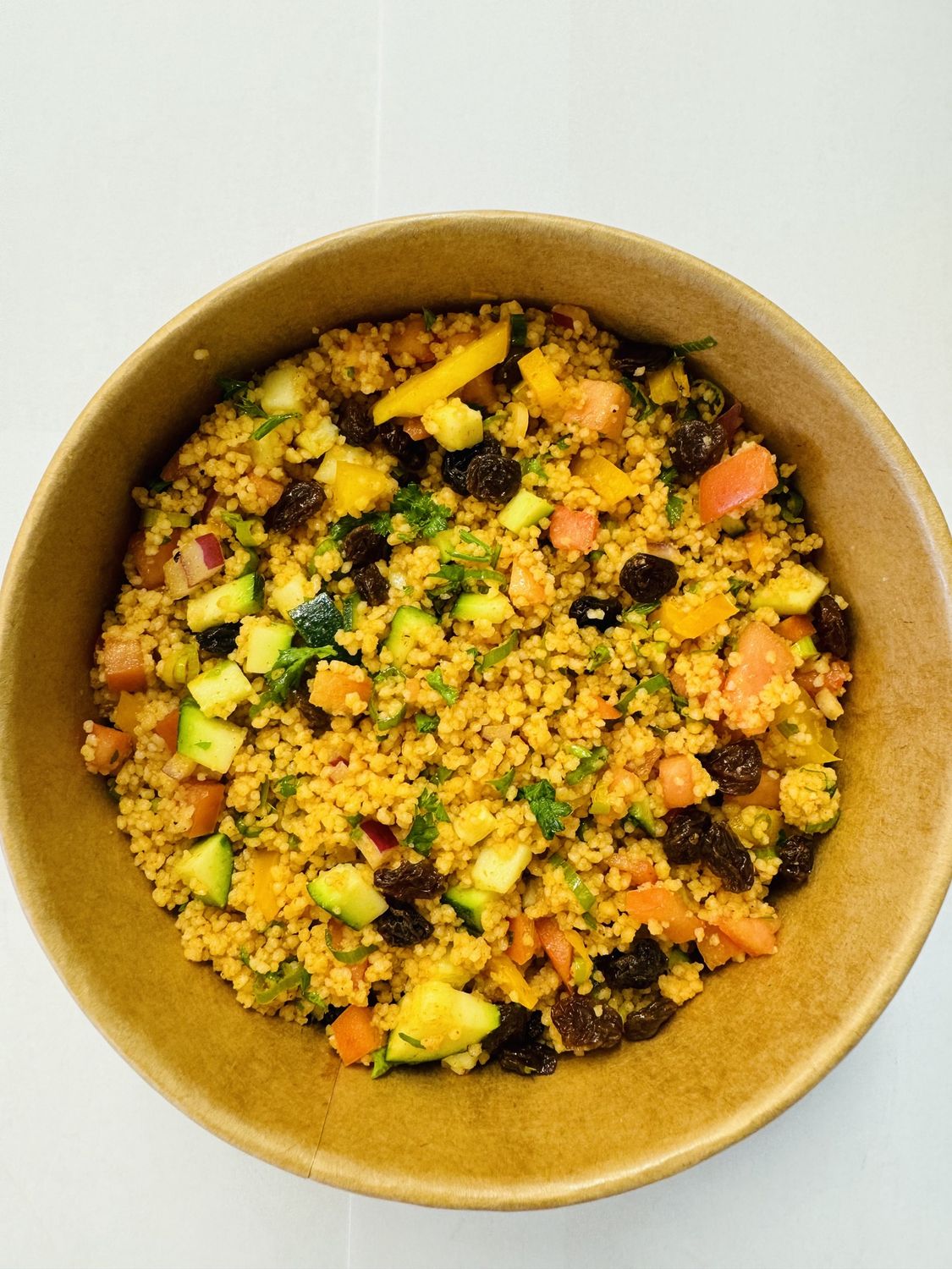 Salade - Couscous, pacanes, pommes et feta - grand