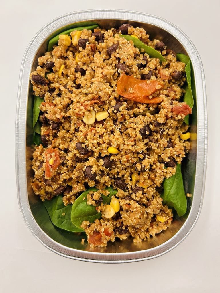 Quinoa à la mexicaine et haricots noirs