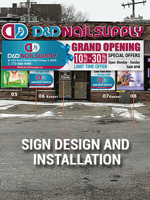 Signage For Store Front & Video