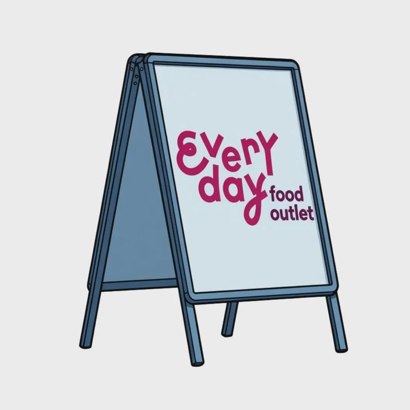A-Frame Sign Donation