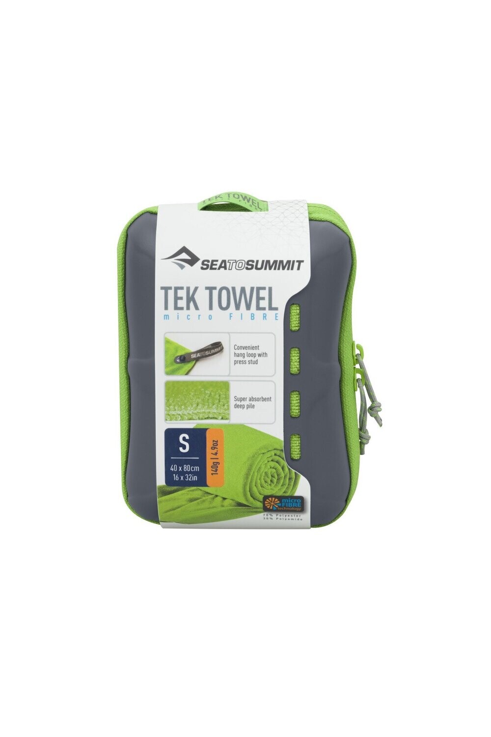 Sea To Summit - Tek Towel 16&quot; x 32&quot; Small, Color: Lime
